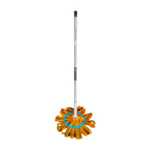 1pza Trapeador auto exprimible, con mango de plástico y hoyuelo para colgar, variedad de funciones / tb4322