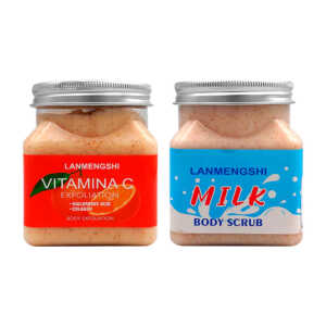 1pza Crema exfoliante hidratante, con extractos de alimentos, aromas y propiedades, variedad de presentaciones / lanmengshi / 350ml / ja-1-05