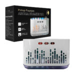 Humidificador rectangular con luces rgb y capacidad de 700ml / pickup fountain / aroma humidifier / la-0649-2