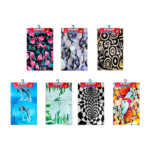 Blíster de 3 tapetes antiderrapantes de diferentes formas y tamaños, con estampado, variedad de modelos / anti-slippery mat / dt5495 / 79x48cms