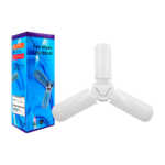 Lámpara led de luz blanca estilo ventilador con 3 aspas, 6500k, 45w / fan blade led bulb / kk-016 / 210195 / lu269