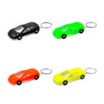 1pza llavero con diseño de carro - automóvil + luz led, variedad de colores / mt735 / ljf-117 / llavero carrito / 098553