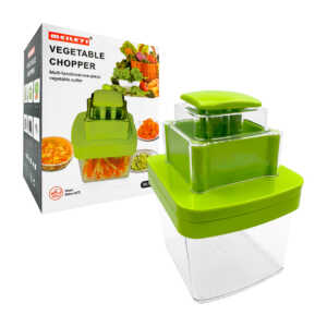 1pza Cortador de verduras cuadrado, con cuchillas intercambiables, variedad de usos / vegetable chopper / meileyi
