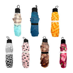 Paraguas / sombrilla de bolsillo con estampado variable, variedad de modelos / st260028