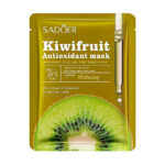 1pza Mascarilla facial aclaradora sadoer con extracto de kiwi, 25g / sd06257