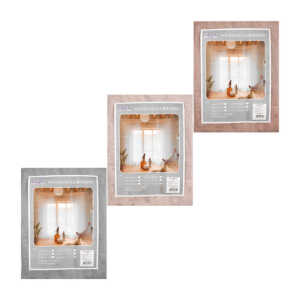 Par de cortinas de tela con aros metálicos para ventana, 140x225cm, variedad de colores / t-30349