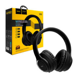 Audífonos de diadema inalámbricos estéreo plegables y ajustables, con almohadillas ergonómicas, sonido hi-fi, entrada auxiliar, micrófono y botones de control / w28