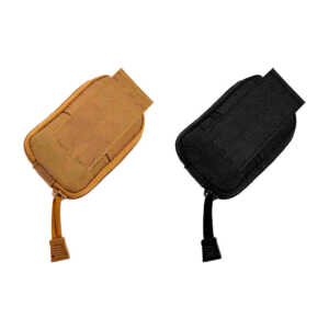 1pza Bolsa pequeña plegable, táctica, colgante, con 1 cierre, variedad de colores / x097