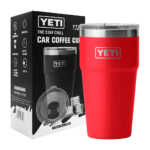 Termo liso yeti de acero inoxidable con capacidad de 738ml - 26oz, variedad de colores / yt26 / car coffee cup