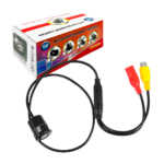1pza Mini cámara montable para coche, trasera, con visión nocturna, ángulo amplio y resistencia al agua y polvo, variedad de funciones / auto water-proof camera / color cameras