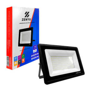 1pza Lámpara reflector rectangular led, montable, con cuerpo de acero, variedad de funciones / zenyu / 150w / 12000lm / zy-luces a12 150w