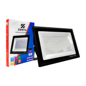 1pza Lámpara reflector rectangular led, montable, con cuerpo de acero, variedad de funciones / zenyu / 150w / 16000lm / zy-luces a12 200w