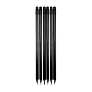 Paquete con 6 lápices negros especiales para dibujo / b0003