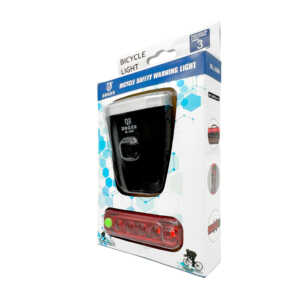 Blíster de 2 lámparas para bicicletas recargables, con diferentes modos de iluminación, variedad de usos / bicycle light / dogxn