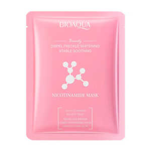 1pza mascarilla bioaqua con nicotinamida ideal para el blanqueamiento de la piel / nicotinamide mask / bqy08145 / bqy08114