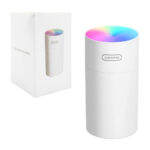 Humidificador cilíndrico con luces rgb, 72x72x128mm, variedad de colores / usb colorful humidifier / jsq-108