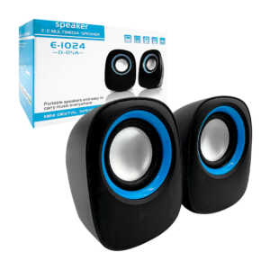 Altavoces - bocinas pequeñas para computadora con entrada usb - auxiliar / e-1024 / d-05a / mini digital speaker / bs261