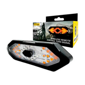 1pza Lámpara led recargable, con direccionales para bicicleta, con control remoto, variedad de funciones / g-30 / g30