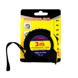 1pza Cinta métrica / flexómetro bicolor ajustable, con asa agarradera y capacidad de 3m, variedad de usos / measuring tape / jc8964