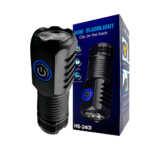 1pza Lámpara pequeña recargable, con gancho para colgar y 4 modos de iluminación, variedad de usos / mini flashlight  / hs-2401