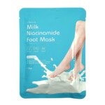 Par de mascarillas aclaradoras kormesic con extracto de leche para pies, 35ml / kmc22616