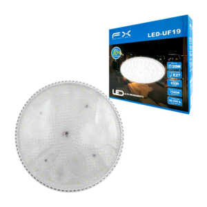 1pza Lámpara redonda led tipo plafón, con socket, potencia de 20w y ahorradora de luz, variedad de usos / fx / led-uf19