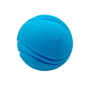 1pza Pelota chica de plástico mordedera para mascotas, con forma de pelota de tenis, variedad de usos / pet products / cw9843