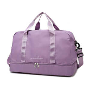 1pza Bolso de mano tipo maleta grande, con 3 compartimentos y asa colgante, variedad de colores / lxb9036