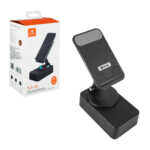 1pza Bocina cuadrada, recargable inalámbrica, con función de soporte para teléfonos, power bank e iluminación led, variedad de funciones / m-2 / m2 / kisonli
