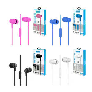Audífonos alámbricos manos libres con almohadillas de silicón y entrada auxiliar, variedad de colores / mt710 / sm-311 / somk / earphone fashion sports music