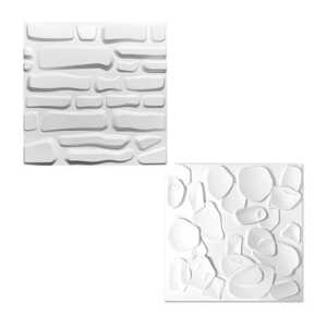1pza Panel con efecto 3d para la pared, 50x50cm, variedad de modelos / p-10854