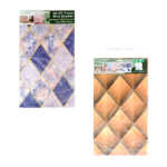 Pliego adhesivo de papel tapiz con efecto 3d, 68x68cm, variedad de diseños / 3d pe foam wall sticker / p-10926