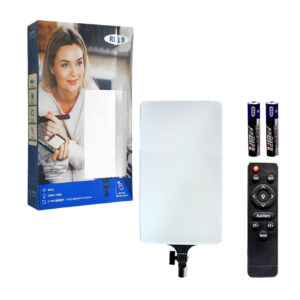 Panel de luz led grande multifuncional con control de brillo, temperatura de color, ra96+ y control remoto / jc-32 / rl-19 / scene display