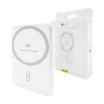 Power bank - batería portátil pequeña inalámbrica 5000 mah, puerto usb y usb-c, variedad de colores / power bank nebreo / wb-018 / wireless power bank