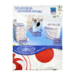 1pza Cobertor para lavadora, de plástico resistente, con estampado y/o patrones, variedad de diseños / washing machine cover / zihui