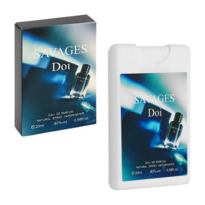 Perfume savages doi en spray para bolsillo y fragancia para hombre, 20ml / 169-42