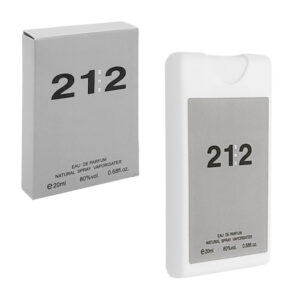 Perfume 212 men en spray para bolsillo y fragancia para hombre, 20ml / 169-46