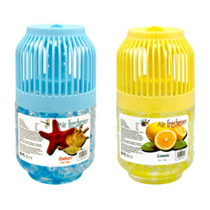 Ambientador cilíndrico con perlas de hidrogel aromáticas y diseño de jaula - rejilla, variedad de aromas y colores / 931697 / air freshener / 1697