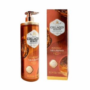 Shampoo hidratante con colágeno y queratina para el cuidado del cabello, 1000ml / 449411 / collagen keratin / eunomia shampoo