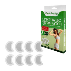 Caja con 8 parches desintoxicantes para axilas, variedad de funciones / royal prestige / detox patch