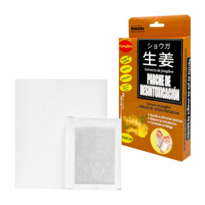 1 Caja con 8 parches plantares desintoxicantes, a base de jengibre, variedad de usos / kinoki / kiyome