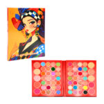 Paleta de sombras dodo queen con 66 tonos mate, satinado y glitter, variedad de diseños y colores / 66 color eyeshawow / 8157 / 8156