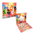 Paleta de sombras dodo queen con 72 tonos de sombras con glitter / fashion makeup / 8167