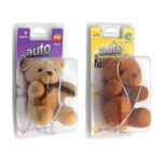 Aromatizante - ambientador colgante en forma de oso u osito para auto, variedad de aromas y colores / 882551 / auto ram mantic
