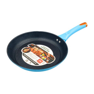 Sartén antiadherente en color azul especial para freír alimentos, 26cm / non stick frying pan / 922-206-26