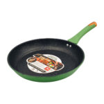 Sartén antiadherente en color verde especial para freír alimentos, 30cm / non stick frying pan / 922-211-30