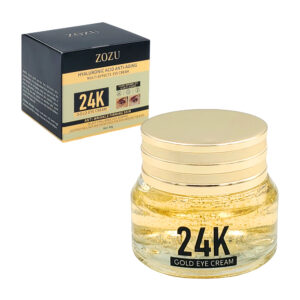 Crema para ojos zozu 24k para el contorno de los ojos con ácido hialurónico para disminuir las marcas de expresión, 40g / 24k gold eye cream / zozu51339 / zozu51339g
