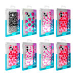 1pza Funda protectora de plástico, para iphone, con esquinas puntiagudas y estampado de patrones o figuras, variedad de modelos / blox case / a080 / kbod