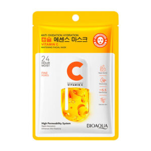 Mascarilla facial aclaradora bioaqua con extracto de vitamina c, 25ml / bqy46604