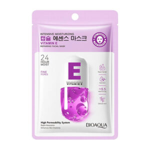 Mascarilla facial reparadora bioaqua con extracto de vitamina e, 25ml / bqy46628